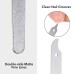 Rousnf Stainless Steel Double-Sided Nail File - Durable, Precision Grooming Tool with Fine and Coarse Surfaces for Perfectly Shaped Nails